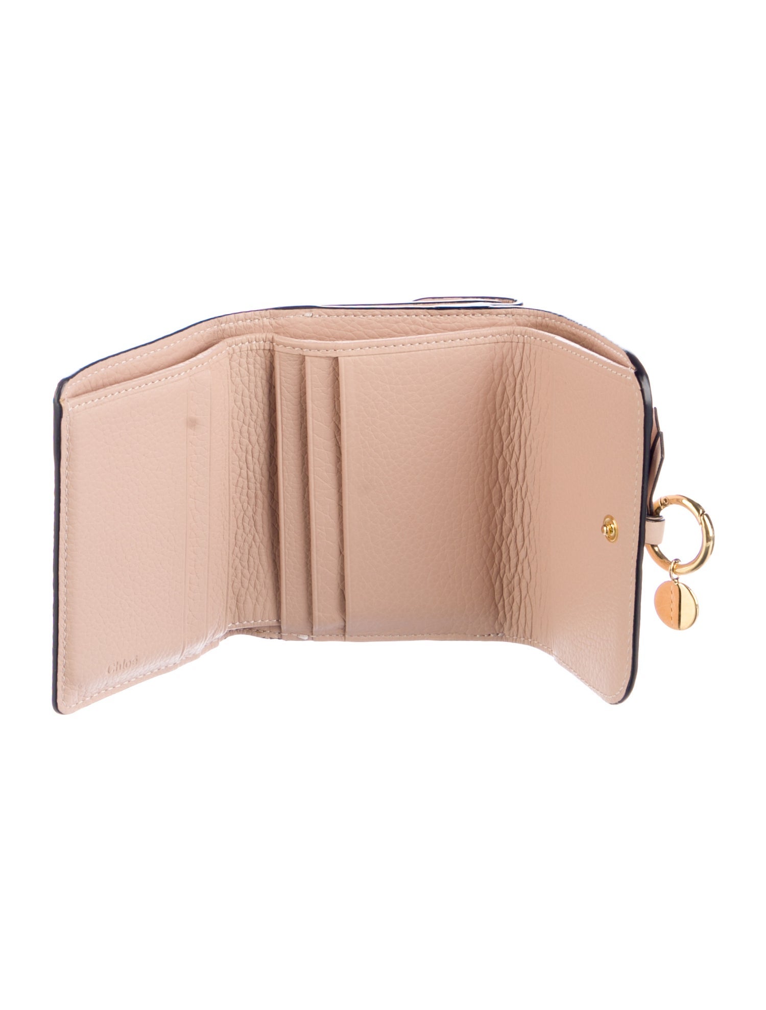 Chloé Leather Compact Wallet